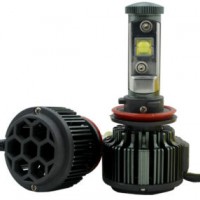 Car LED Headlamp H7 H8 H9 H11 9005 9006 Crees 40W V16 Turbo LED Lamp Auto LED Head Light Headlight K