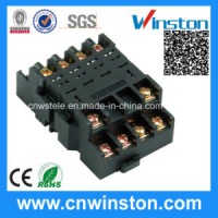 General Purpose Connecting Electric Contact Protected Relay Socket with CE