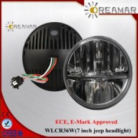 7" Dual Beam CREE Headlight with ECE  E-MARK