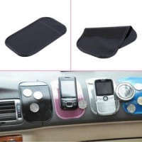 Black Car Dashboard Silica Gel Anti Slip Mat for Car Mobile Phone