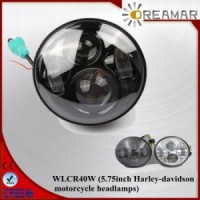 Wlcr 40W 5.75inch Harley-Davidson Motorcycle Hi/Low Beam LED Headlight