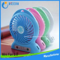 Personal Outdoor Fan Small Travel Fan Rechargeable Desktop Fan Portable USB Mini Fan