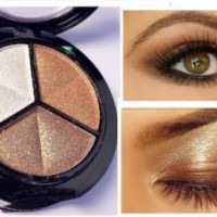 3 Mixed Colors Long Lasting Makeup Eye Shadow