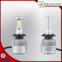 38W 8000lm Auto LED Car Head Lamp for H7  COB Chip  DOT Certification