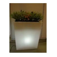 Garden Light - Pancake Lighting Flower Pot