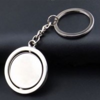 High Quality Round Metal Keychain (MK-031)