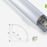 Hh-P006 Coner LED Aluminum Profiles