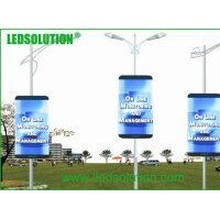 P6 Outdoor Advertising Street Light Pole Poster LED Display