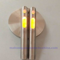 China LED Light Door Lever Handle Factory Manufacturer Stainless Steel OEM