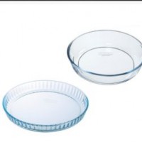 Heat Resistant Pyrex (borosilicate) Glass Baking Dish