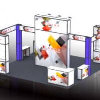 6*6m Customized Shell Scheme Exhibition Booth