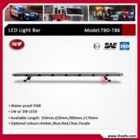 Ultrathin Aluminum LED Emergency Warning Light Bar (TBD-T86)