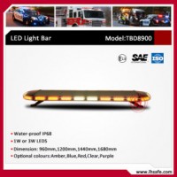 High Bright PC Body Oval LED Warning Light Bar (TBD8900A)