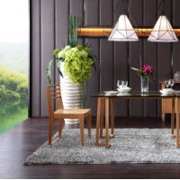 Modern Design Bamboo Dining Table and Chair / Bamboo Furniture Set