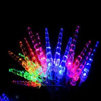 Outdoor Solar Ice LED Holiday Light  LED Solar Rainfall Light