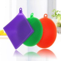 Silicon Better Sponge Anti-Bacterial Cleaning Brush