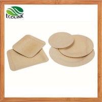 Disposable Compostable Bamboo Plate Bamboo Biodegradable Dishes