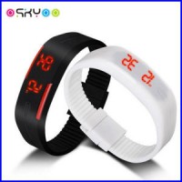 Silicone LED Digital Sports Watch