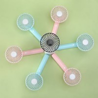 Portable Pocket Rotating Head Handy Rechargeable USB Cooling Mini Fan