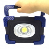 Aluminum Rechargeable Power Bank USB COB 10W LED Work Lantern