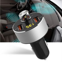 Fashion Design Bluetooth Car Kit MP3 Player FM Transmitter Support TF Card Wireless Handsfree