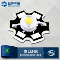 High Stability Raw Materials Applied CCT5000k 170lm White 1W LED