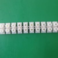 60AMP Plastic White Screw Terminal Block (Strip Connector)