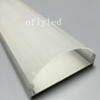 with Big Shiny Surface Cover for Aluminum LED Profile