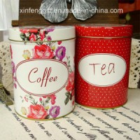 Coffee and Tea Tin Box Set