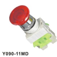 Y090-11md LED with Lamp Emergency Stop Moosh Room Pushbutton Switch