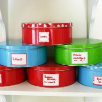 Home Office Storage Tin and Food Tin Box