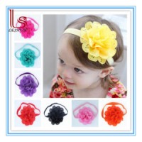 Children Flower Hair Accessories Baby Hair Ornament Hair Band Elastic Headband