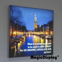 High Quality Textile Movie Poster Light Box