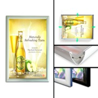 Wall Mounted Aluminum LED Picture Frame Light Box