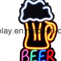 Bar Shop Beer Shape LED Neon Sign