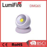 Round 3W COB LED Cabinet 360 Degree Work Light with Strong Magnet