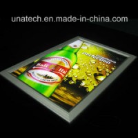 Indoor Advertising Paper Backlit Film Media Acrylic Aluminium Snap Slim LED Side Light Box