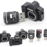 Gift Camera Shaped Flash Pen Drive Stick Memory USB