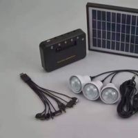 New Model 5V 4W Solar System  2017 Portable Solar Home Lighting System