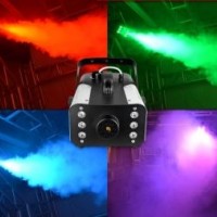 Professional 6X1w LED RGB 3in1 Light 900W Stage Effect Fog Machine