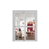 Bathroom Tempered Glass Door Aluminum Frame Glass Door