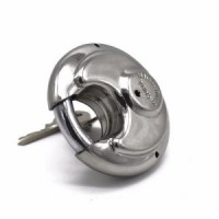 High Quality Anti-Theft Stainless Steel Polished Round Disc Padlock