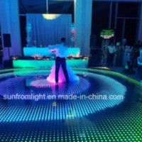 Super Slim One Second to Install Wireless Magnetic Wedding Party LED Dance Floor