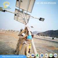 Two Arms Solar Street Light System