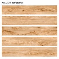 200*1200mm Inkjet Matt Rustic Glazed Wood Tile for Flooring