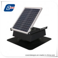 High-Quality 25W9ins with Battery Solar Attic Ventilator Exhaust Fan Solar Duct Solar Roof Vent