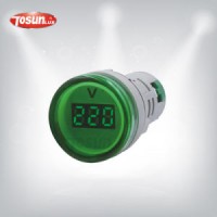 Mini LED Voltage Meter (Φ 22mm)