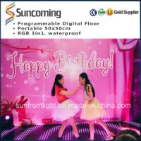 Portable Decoration Light LED Pixel Panel Dance Flooring for Events