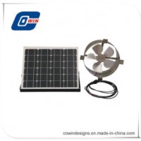 Eco-Friendly 20W12in Solar Powered Attic Gable Heat Exhaust Fan Solar Gable Fan