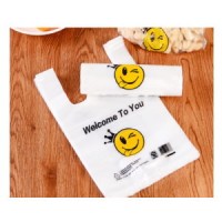 Custom Printed Plastic T Shirt Bags